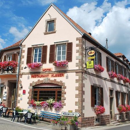 Hôtel Restaurant Kleiber Saint-Jean-Saverne Exterior foto